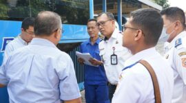 Dinas Perhubungan Provinsi Jawa Tengah bersama beberapa badan pemerintahan Provinsi Jawa Tengah melakukan studi komparasi bus berbahan bakar gas. (Dok. Dinas Perhubungan Jawa Tengah) 