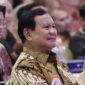 Ketua Umum Partai Gerindra Prabowo Subianto dalam acara strategi transformasi bangsa menuju Indonesia emas 2045. (Facbook.com/@Prabowo Subianto )