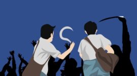 Ilustrasi Pelajar Tawuran. (Dok. Harianbogor.com/M. Rifai Azhari)