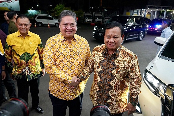 Para Ketua Umum Partai Politik Koalisi Indonesia Maju. (Instagram.com/@airlanggahartarto_official)