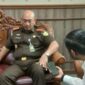Kepala Kejaksaan Negeri (Kajari) Kabupaten Bogor, Sri Kuncoro saat ditemui wartawan media. (Dok. Wido) 