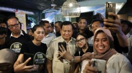 Acara peresmian Posko Pemilih Prabowo-Gibran (Kopi Pagi) di Jalan Gunawarman, Jakarta Selatan. (Dok. TIm Media Prabowo Subianto)