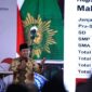 Sebuah momen lucu terjadi saat acara dialog publik Muhammadiyah bersama calon presiden nomor urut 2 Prabowo Subianto di Universitas Muhammadiyah Surabaya, Jumat, (24/11/2023). (Dok. Tim Media Prabowo)