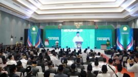 Acara Rapat Kerja Nasional (Rakernas) Lembaga Dakwah Islam Indonesia (LDII) 2023 di Jakarta Timur. (Dok. Tim Media Prabowo Subianto)