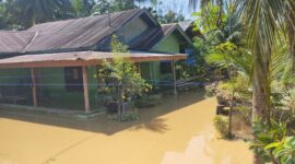 Pasca banjir Petugas BPBD Kab Bireun melakukan pengecekan. (Dok. BPBD Kab Bireun)