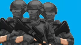 Densus 88 Tangkap 10 Terduga Teroris di Surakarta. (Dok. Harianbogor.com/M RIfai Azhari)