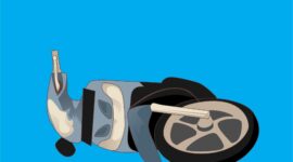 Ilustrasi Kecelakaan Motor. (Dok. Harianbogor.com/M Rifai Azhari)