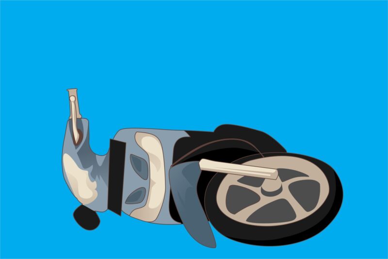 Ilustrasi Kecelakaan Motor. (Dok. Harianbogor.com/M Rifai Azhari)