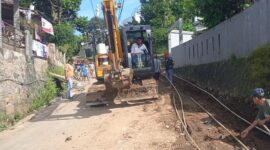 Jalan Pancawati Rusak Bukti Pembangunan Pemkab Bogor Gagal. (Dok. Iwan)