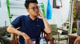 Anggota Panitia Pemungutan Suara (PPS)  M. Adlan Julfikar Ikram. (Dok. Iwan)