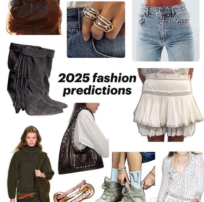 Ilustrasi tren fashion 2025. (Dok: Pinterest.com)