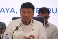 Menteri Koordinator Bidang Politik, Hukum dan Keamanan (Menko Polkam) Budi Gunawan. (Facebook.com @Kemenko Polkam RI)