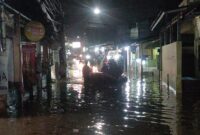 Sebanyak 670 jiwa terdampak banjir di Kabupaten Bogor, Provinsi Jawa Barat. (Dok. BNPB)