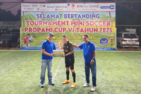 Foto : PROPAMI CUP VI 2025 di TriboOn Mini Soccer, Jeruk Purut, Jakarta Selatan (19/7/25). (Doc.Ist)