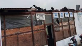Kerusakan rumah warga akibat cuaca ekstrem di Kabupaten Karo, Sumatra Utara, (Dok. BPBD Kabupaten Karo)