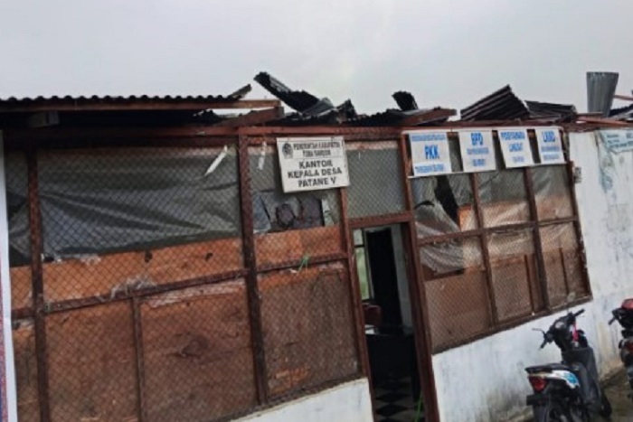 Kerusakan rumah warga akibat cuaca ekstrem di Kabupaten Karo, Sumatra Utara, (Dok. BPBD Kabupaten Karo)