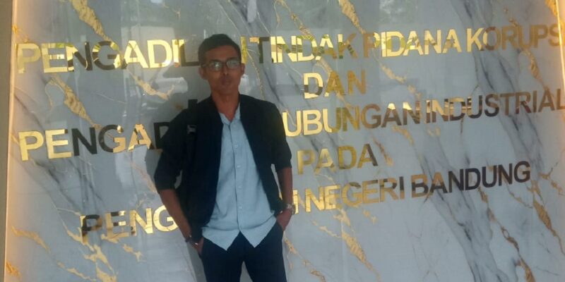 Direktur LBH dan Kajian Strategis Kawal Transparansi dan Reformasi, Nurdin Ruhendi. (Dok. Hallobogor.com)